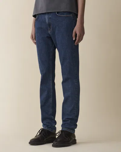 Jeanerica Casual Straight Leg Jeans In Vintage 95 In Blue