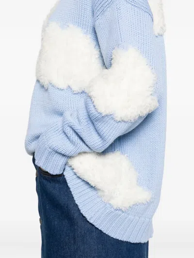 Fiorucci Wool Sweaters In Blue