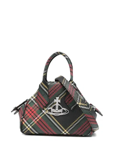 Vivienne Westwood Borsa A Mano Yasmine Mini In Similpelle Stampata Donna In Multi