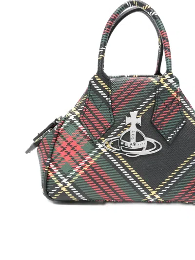 Vivienne Westwood Borsa A Mano Yasmine Mini In Similpelle Stampata Donna In Multi