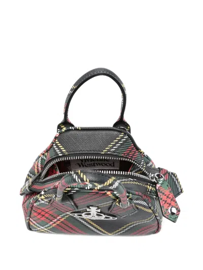 Vivienne Westwood Borsa A Mano Yasmine Mini In Similpelle Stampata Donna In Multi