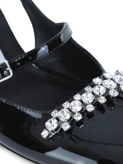 Jimmy Choo 'belinda' Block Heel Square Toe Pumps In Black