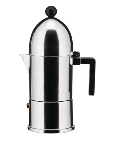 Alessi Silver La Cupola 6-cup Aluminium Espresso Maker