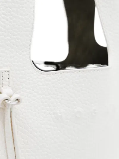 双顶置手柄皮质手提包