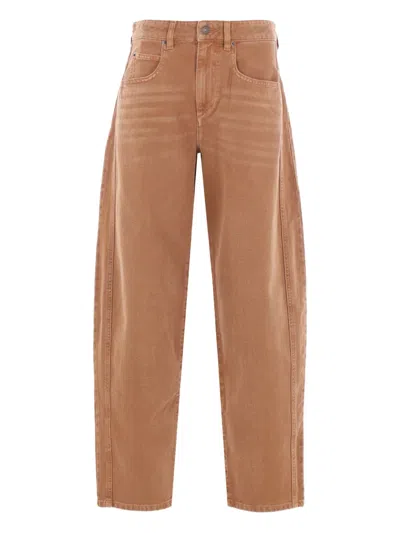 Isabel Marant Pants "oriane" In Brown