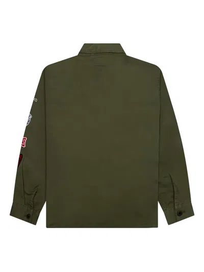 贴袋衬衫式夹克