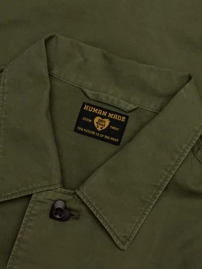 贴袋衬衫式夹克