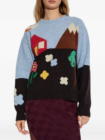 Moschino Sweater In Multi