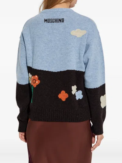 Moschino Sweater In Multi