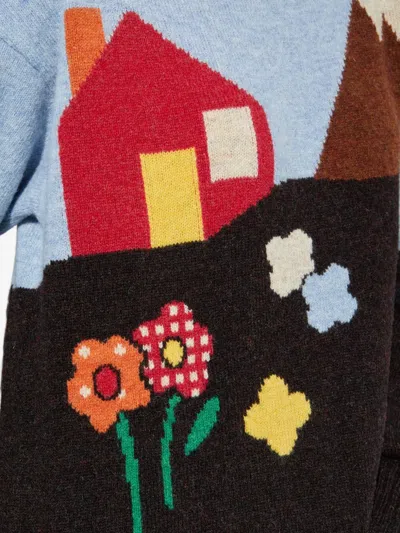 Moschino Sweater In Multi