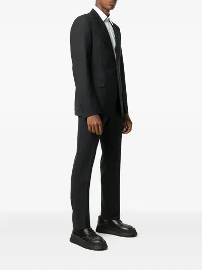 Prada Complete Two Pieces In Wool In Black