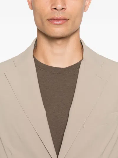 贴袋搭扣西装夹克