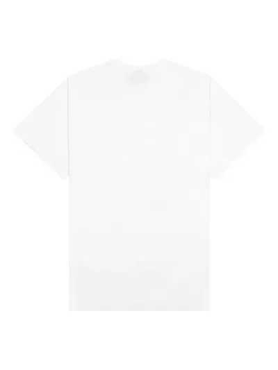 Emotionally Unavailable Melting-heart Logo T-shirt In White