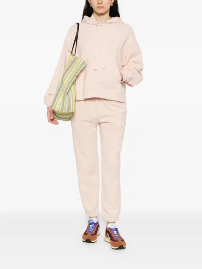 Marc O'polo Elastic-cuffed Drawstring Track Pants In Pink