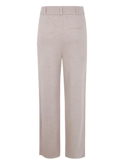 Guest In Residence Cashmere Trousers In White