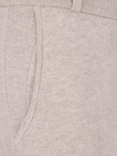 Guest In Residence Cashmere Trousers In White