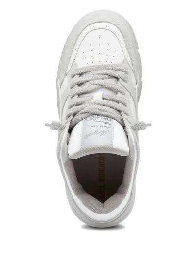 Axel Arigato Area Lo Leather Trainers In White