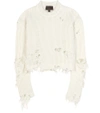 YEEZY Distressed wool-blend sweater (SEASON 3)