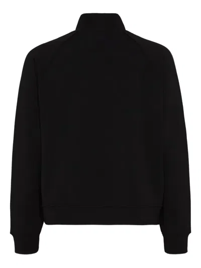 Dsquared2 Zip-up Sweatshirt In Black