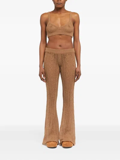 DESERT DRIFT 粗绞花针织上衣