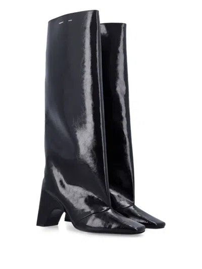 Coperni Black Rubber Boots In Black