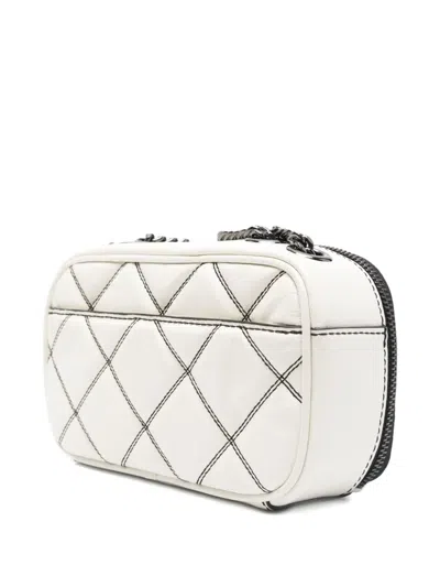 Marc Jacobs The Softshot Shoulder Bag In White Leather In White