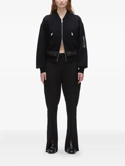 3.1 Phillip Lim Zip-fastening Balloon-sleeve Jacket In Black