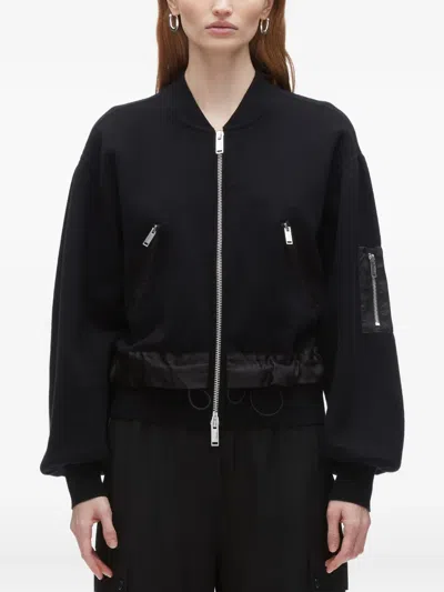 3.1 Phillip Lim Zip-fastening Balloon-sleeve Jacket In Black
