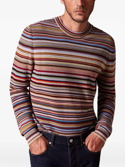 Paul Smith Striped Shirt In Multi