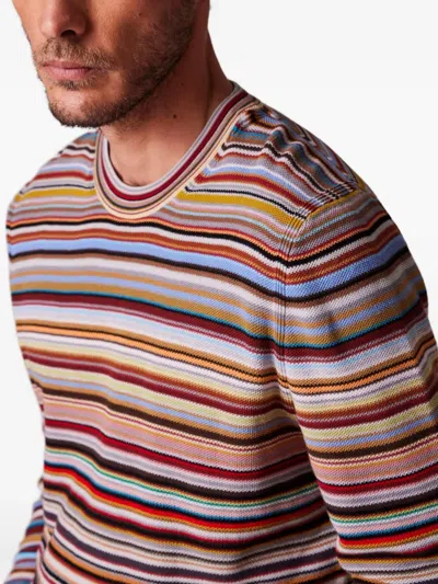 Paul Smith Striped Shirt In Multi