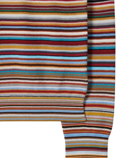 Paul Smith Striped Shirt In Multi