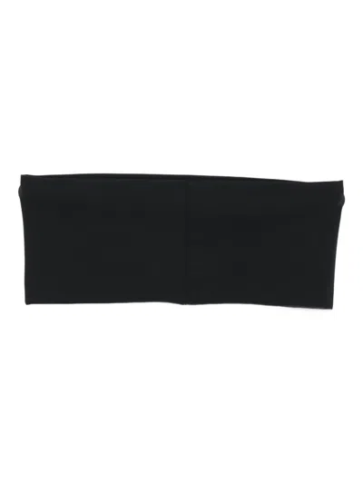 Herskind Velvet Tube Top In Black