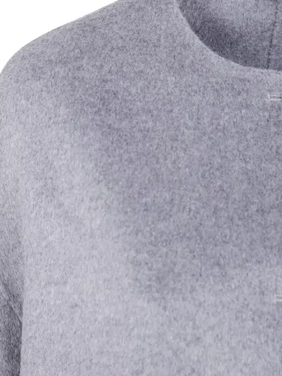 Loulou De Saison Button-front Wool Coat In Purple