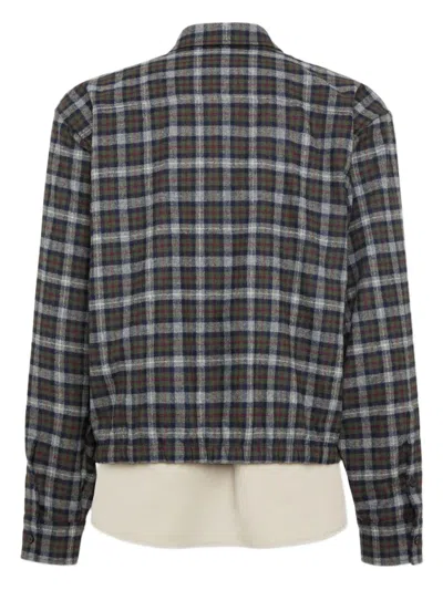 Dsquared2 Double Blouson Shirt In Black