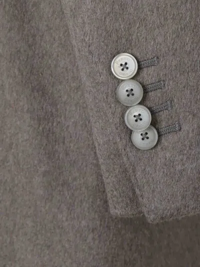 Herno Coat With Inner Vest In Brown