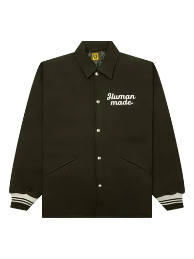 STADIUM 刺绣贴花棒球夹克