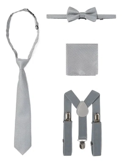Suitlab Boys 7 Piece Suit Set In Gray