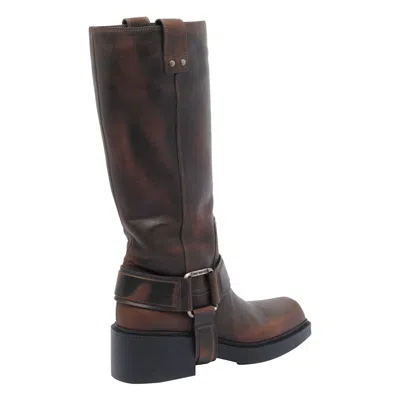 Vic Matie `saddle` Boots In Brown