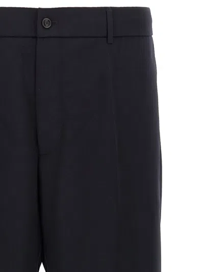 Moncler Wool Pants In Black