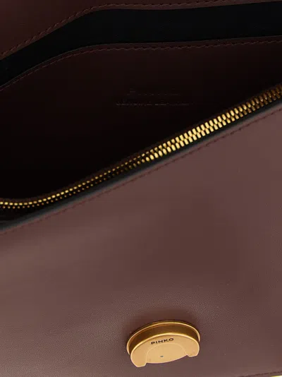 Pinko Love One Classic Crossbody Bag In Brown