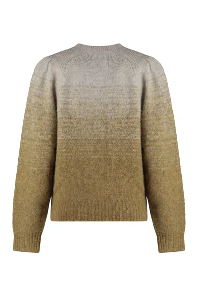 Isabel Marant Étoile Isabel Marant Etoile Peytona Wool-blend Crew-neck Sweater In Multi