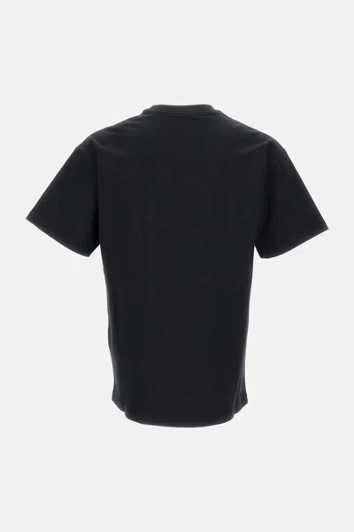 Givenchy Black T-shirt With Maxi Logo On The Front In Cotton Man