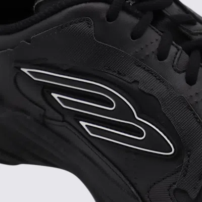 Balenciaga Monday Low-top Sneakers In Black