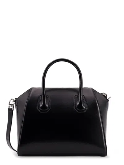 Givenchy Borsa A Mano Antigona Piccola In Pelle Cioccolato  Donna In Black