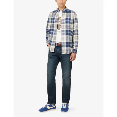 Polo Ralph Lauren Button-down Collar Logo-embroidered Checked Cotton Oxford Shirt In Multi