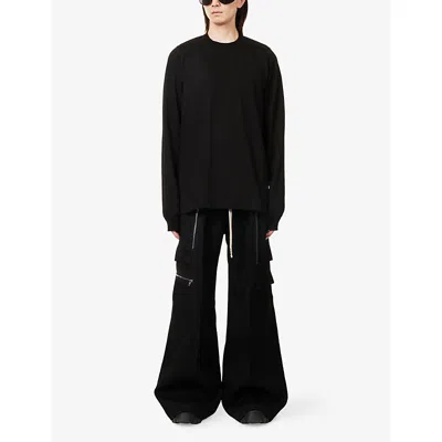 Rick Owens Concordians Cargobelas In Black