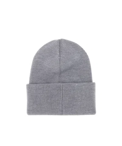 Canada Goose Classic Grey Hat With Structured Crown And Curved Brim In Gray