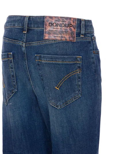Dondup Women's Koons - Loose Jeans With Jewelled Buttons In Blue