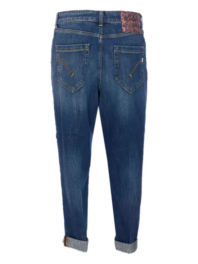 Dondup Women's Koons - Loose Jeans With Jewelled Buttons In Blue