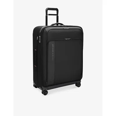 Briggs & Riley Ack Zdx Large Expandable Spinner Suitcase 73.7cm In Black